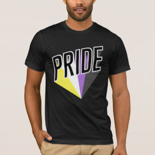 Camiseta T-Shirt de Orgulho Não Binário