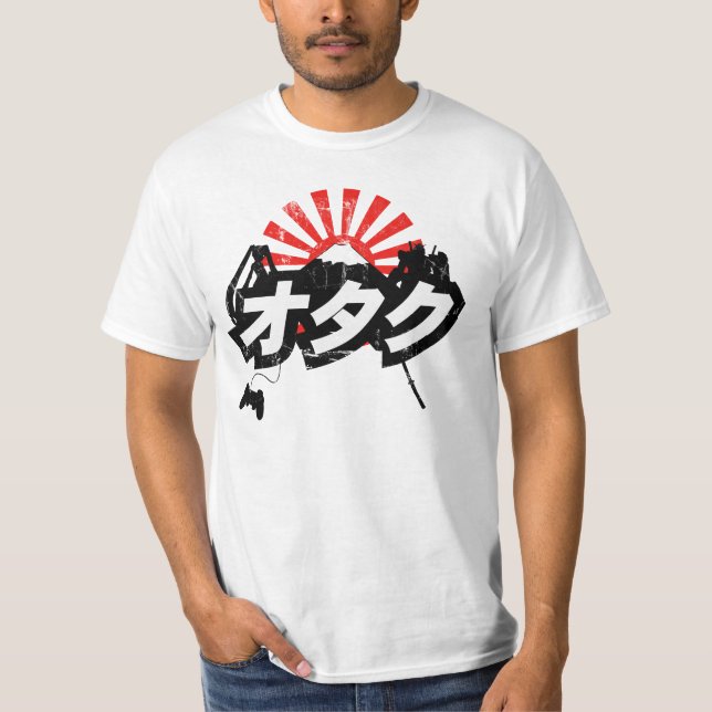 Camiseta T-shirt de OTAKU Vinatage (Frente)