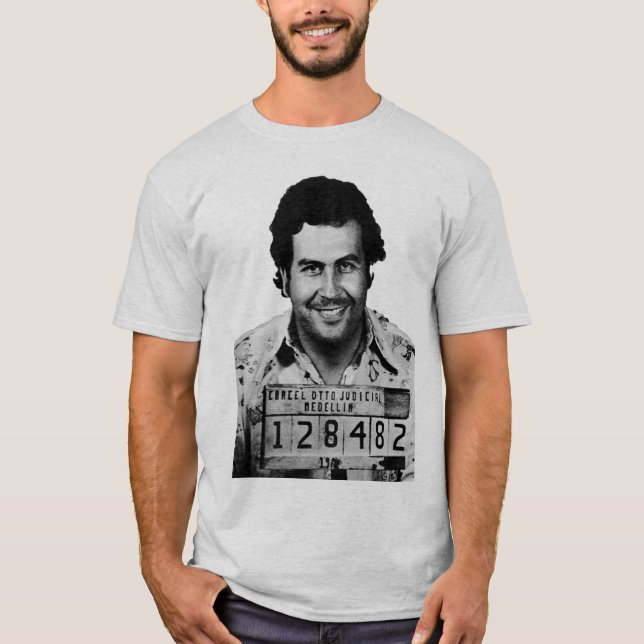 Camiseta T-shirt de Pablo Escobar (Frente)