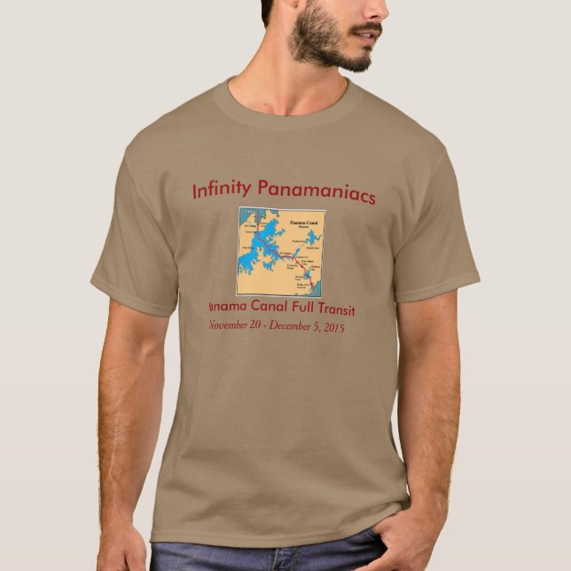 Camiseta T-shirt de Panamaniacs da infinidade (2) (Frente)