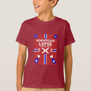Camiseta T-Shirt De Pão De Esquerda Norueguês