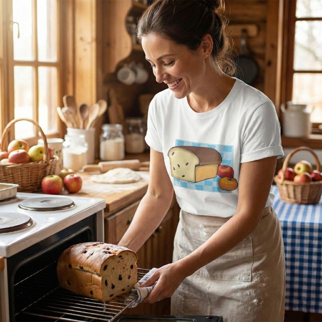 Camiseta T-Shirt de Pão Fresco (Criador carregado)