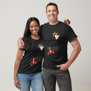 Camiseta T-Shirt de Papais noeis de Natal divertidos