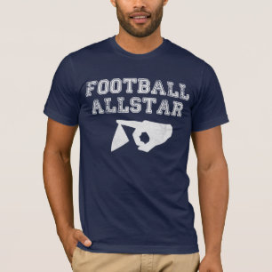 Camiseta T-shirt de papel de Allstar do futebol