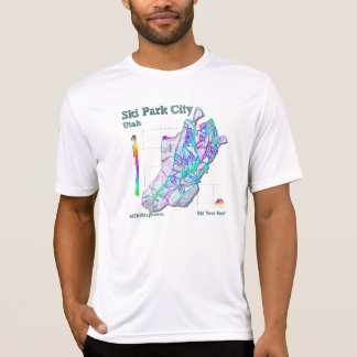 Camiseta T-shirt de Park City 3dSkiMaps