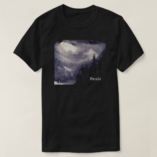 Camiseta T-shirt de Parsifal (Frente do Design)