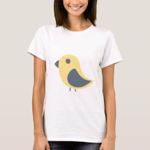 Camiseta T-Shirt de Pássaro Bonito