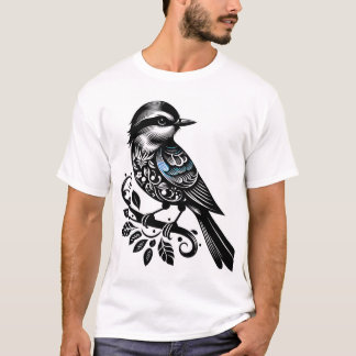 Camiseta t-shirt de pássaros