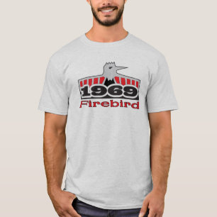 Camiseta t-shirt de pássaros-de-fogo 1969