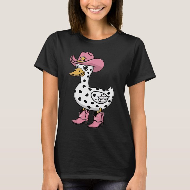 Camiseta T-Shirt de pato fuuny (Frente)