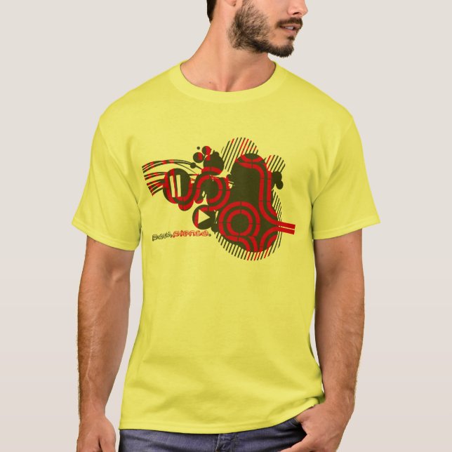 Camiseta T-shirt de Pausa Piensa (Frente)