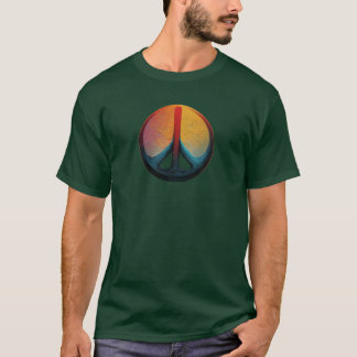 Camiseta T-Shirt de paz iluminado
