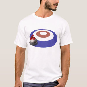 Camiseta T-shirt de pedra de ondulação