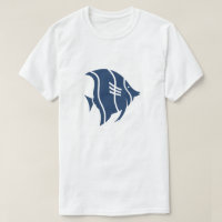 T-Shirt de Peixe Azul