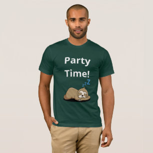 Camiseta T-Shirt de Pequena Folha de Jersey