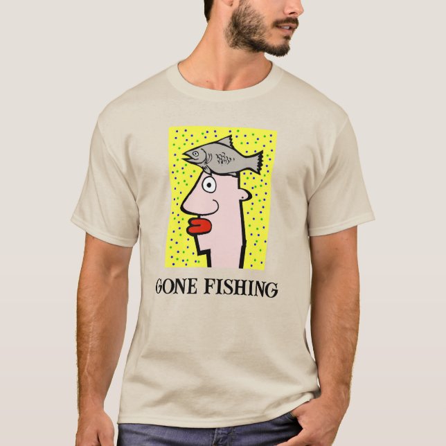 Camiseta T-Shirt De Pesca Desaparecido (Frente)