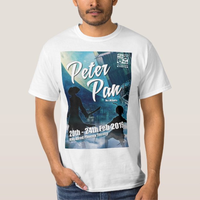 Camiseta T-shirt de Peter Pan dos adultos (Frente)