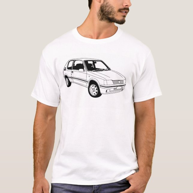 Camiseta T-shirt de Peugeot GTi 1,9 (Frente)