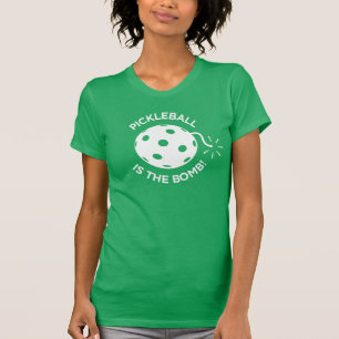 Camiseta T-shirt de Pickleball: "Pickleball é a bomba! "