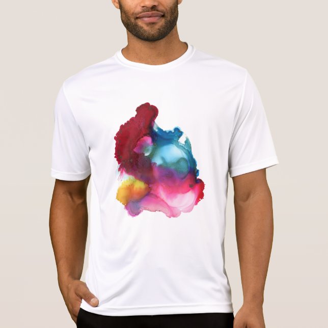 Camiseta t-shirt de pintura (Frente)