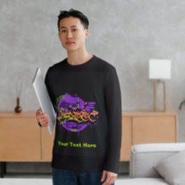 Camiseta T-Shirt de pintura Colorida