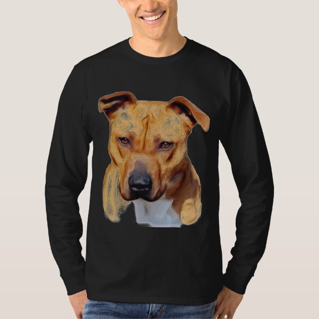 Camiseta T-shirt de Pitbull (Frente)