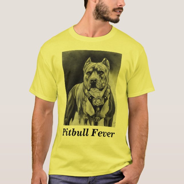 CAMISETA T-SHIRT DE PITBULL (Frente)