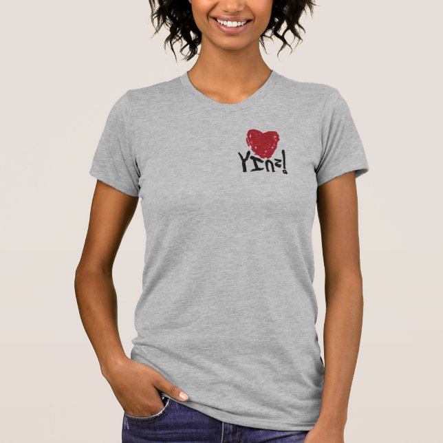 CAMISETA T-SHIRT DE PITTSBURGH LUV YINZ (Frente)