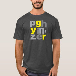 CAMISETA T-SHIRT DE PITTSBURGH YINZER