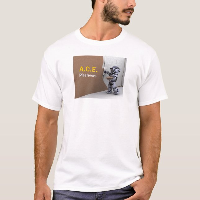 Camiseta T-shirt de Plasterers Empresa (Frente)