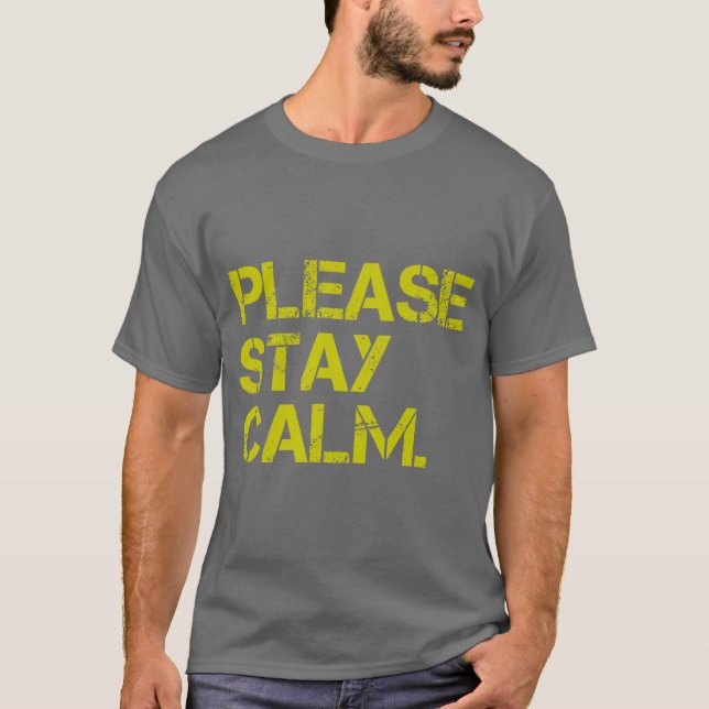 Camiseta T-shirt de PleaseStayCalm (Frente)