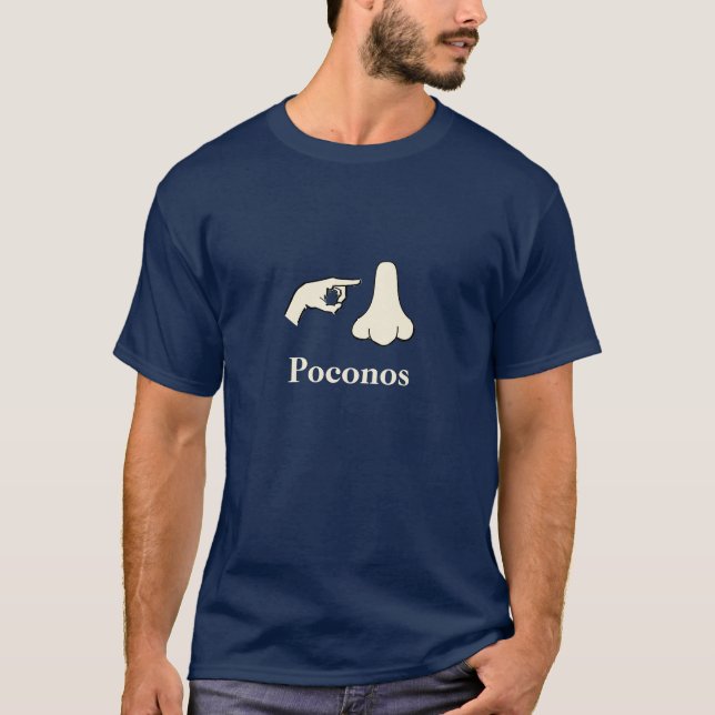 Camiseta T-shirt de Poconos (Frente)