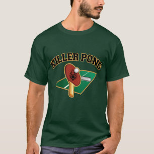 Camiseta T-shirt de Pong do assassino