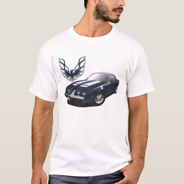 Camiseta T-shirt de Pontiac Firebird (Frente)