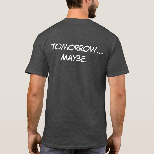 Camiseta T-Shirt de porco voador fofo (Verso)