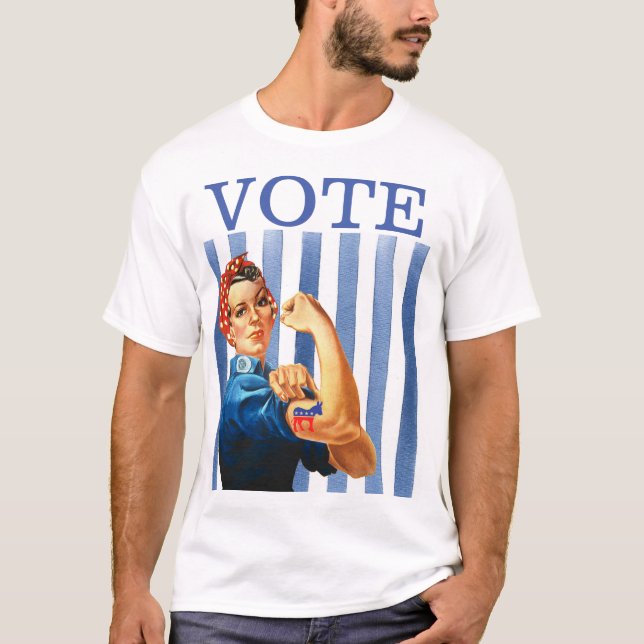 Camiseta T-Shirt de potência feminina (Frente)