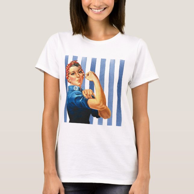Camiseta T-Shirt de potência feminina (Frente)