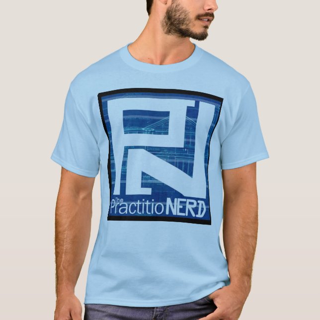 Camiseta T-shirt de PractitioNERD da arquitetura (Frente)