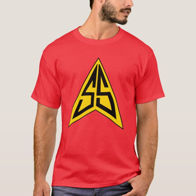 Camiseta T-shirt de prata da raia (Frente)