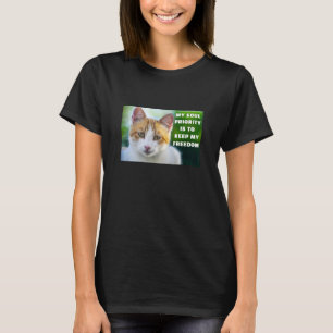 Camiseta T-Shirt de Prioridade de Alma (escuro)
