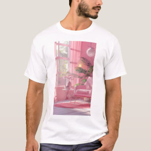 Camiseta T-Shirt de Proporção de Imagem 916 de Cena Real 4K