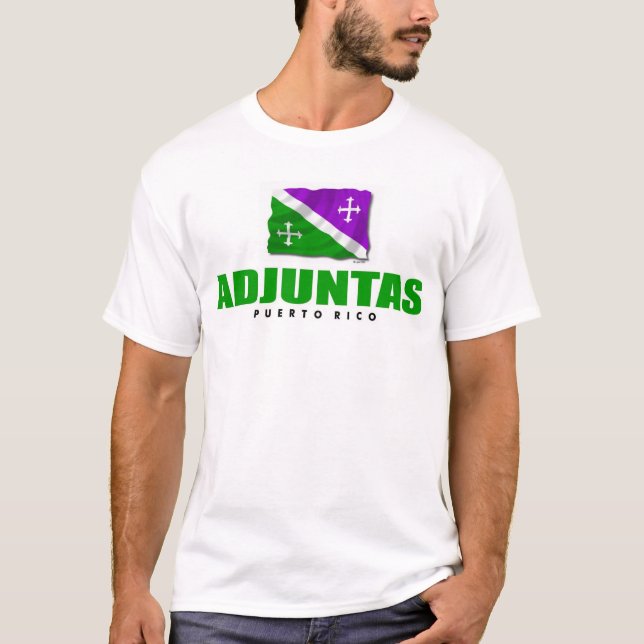 Camiseta T-shirt de Puerto Rico: Adjuntas (Frente)