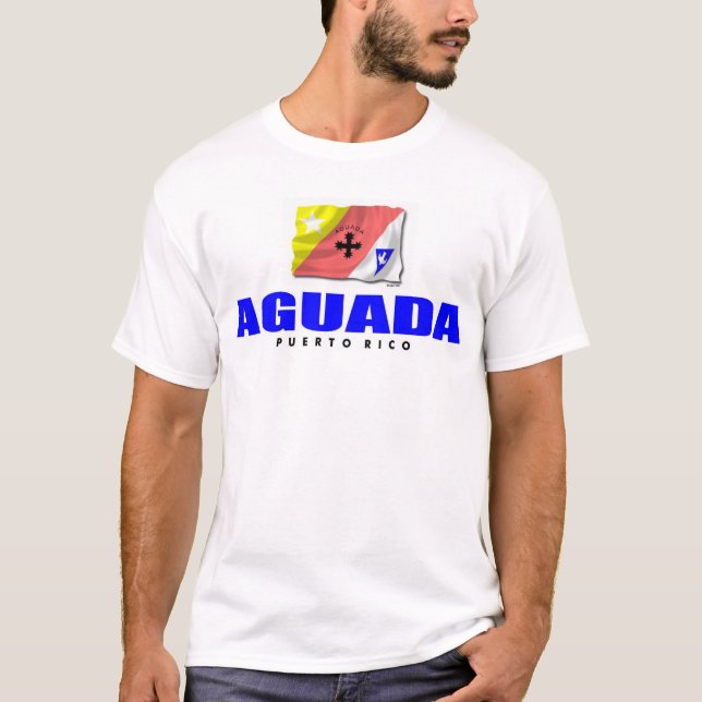 Camiseta T-shirt de Puerto Rico: Aguada (Frente)