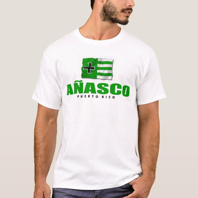 Camiseta T-shirt de Puerto Rico: Anasco (Frente)