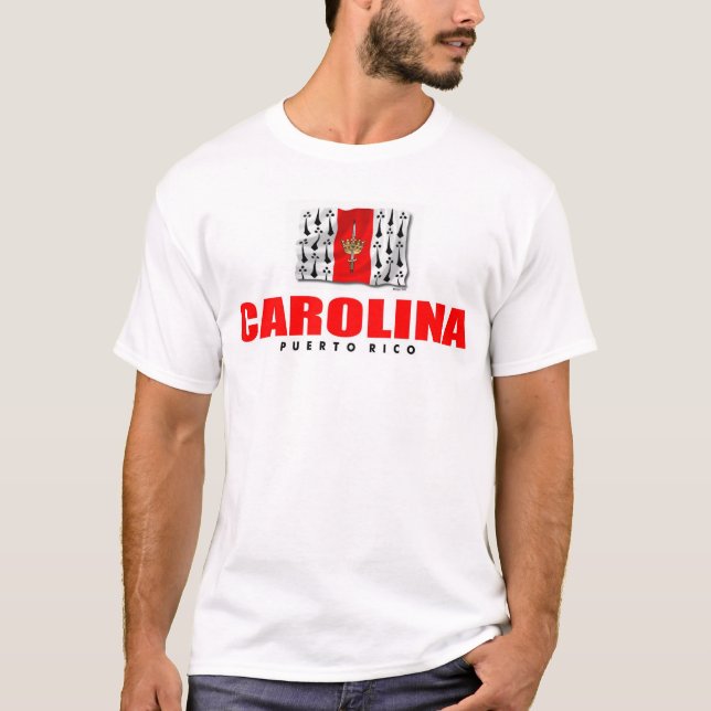 Camiseta T-shirt de Puerto Rico: Carolina (Frente)