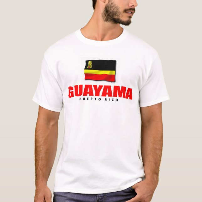 Camiseta T-shirt de Puerto Rico: Guayama (Frente)