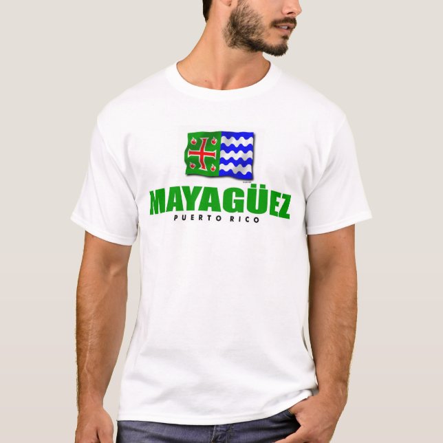 Camiseta T-shirt de Puerto Rico: Mayaguez (Frente)