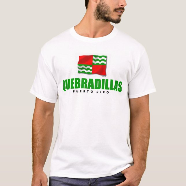 Camiseta T-shirt de Puerto Rico: Quebradillas (Frente)