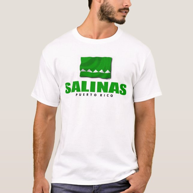 Camiseta T-shirt de Puerto Rico: Salinas (Frente)