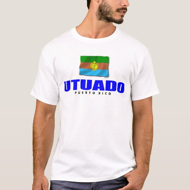 Camiseta T-shirt de Puerto Rico: Utuado (Frente)